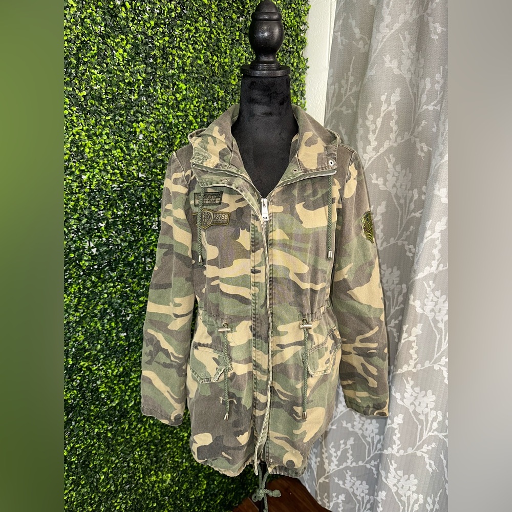 Camo Army Jacket Women’s Small